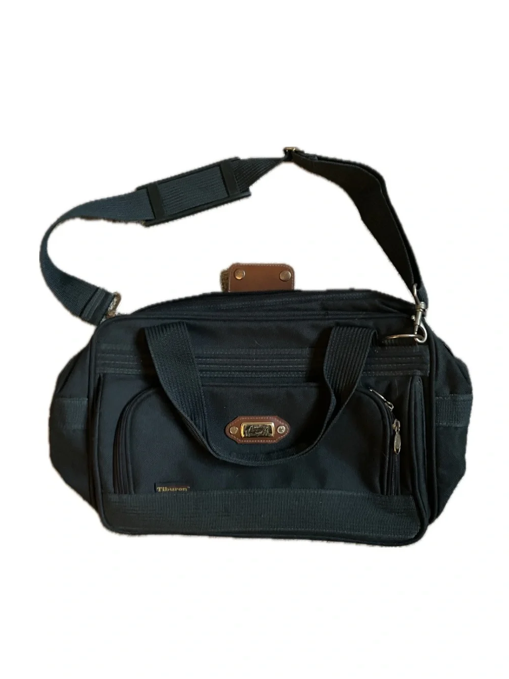 Ricardo Beverly Hills Tiburon Black Travel Overnight Carryall Bag